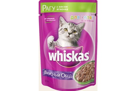   Отзыв на кошачий корм Whiskas  